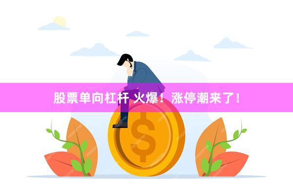 股票单向杠杆 火爆！涨停潮来了！